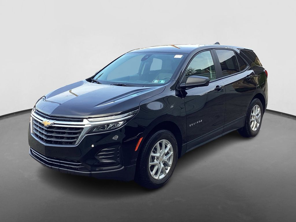 Mosaic Black Metallic 2024 Chevrolet Equinox LS AWD with 1LS SUV / Crossover Four-Wheel Drive 6-Speed Automatic Overdrive