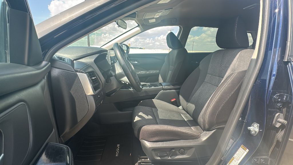 2025 Nissan Rogue SV Blue at South Houston Nissan