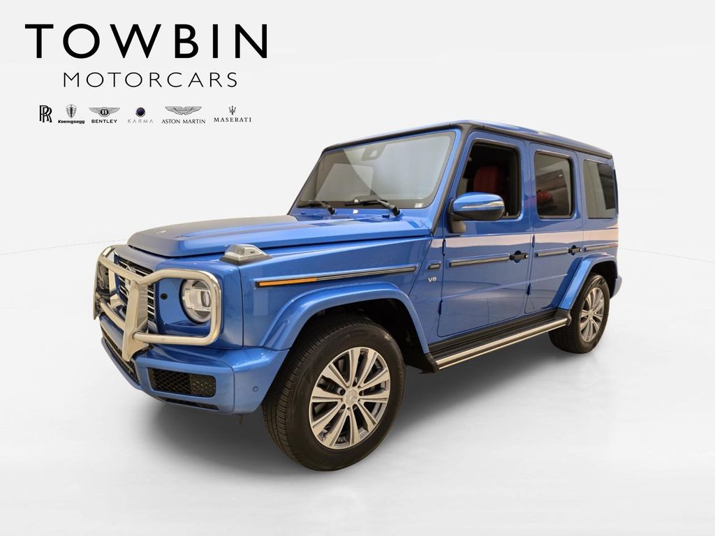 Blue 2023 Mercedes-Benz G-Class SUV / Crossover All-Wheel Drive Automatic