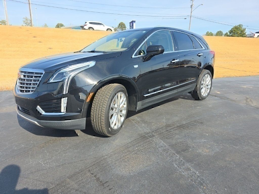 Stellar Black Metallic 2019 Cadillac XT5 Platinum AWD SUV / Crossover Four-Wheel Drive 8-Speed Automatic