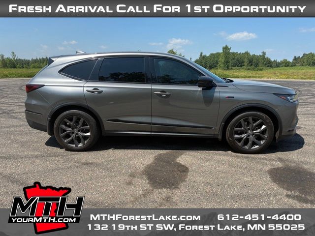 Liquid Carbon Metallic 2024 Acura MDX SUV / Crossover All-Wheel Drive Automatic