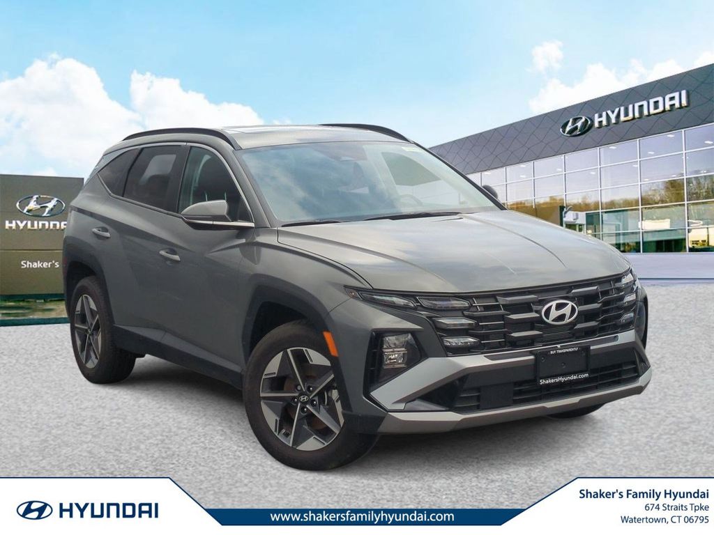 Hampton Gray 2025 Hyundai Tucson SUV / Crossover All-Wheel Drive 8-Speed Automatic