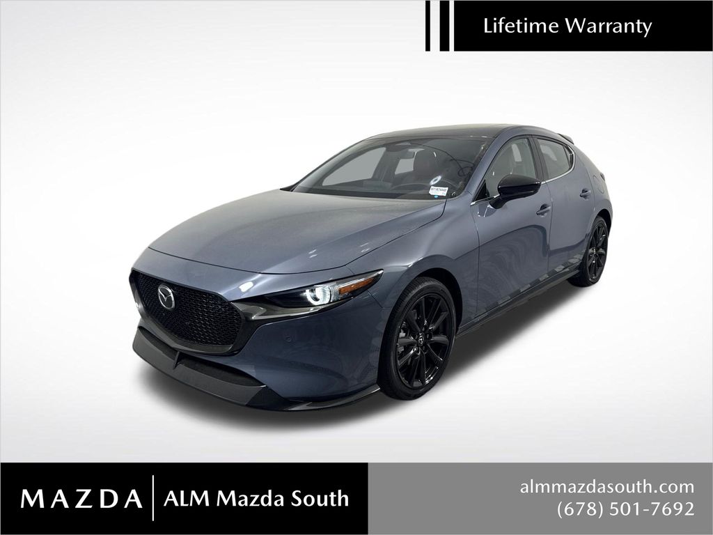 Polymetal Gray Metallic 2026 Mazda MAZDA3 Hatchback All-Wheel Drive 6-Speed Automatic