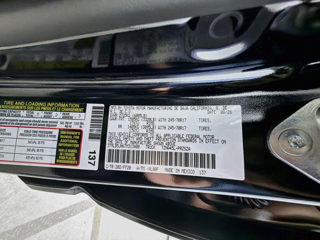 New 2026 Toyota Tacoma Truck