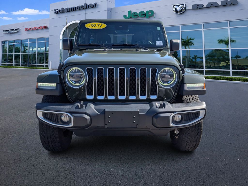 used 2021 Jeep Wrangler car, priced at $19,500