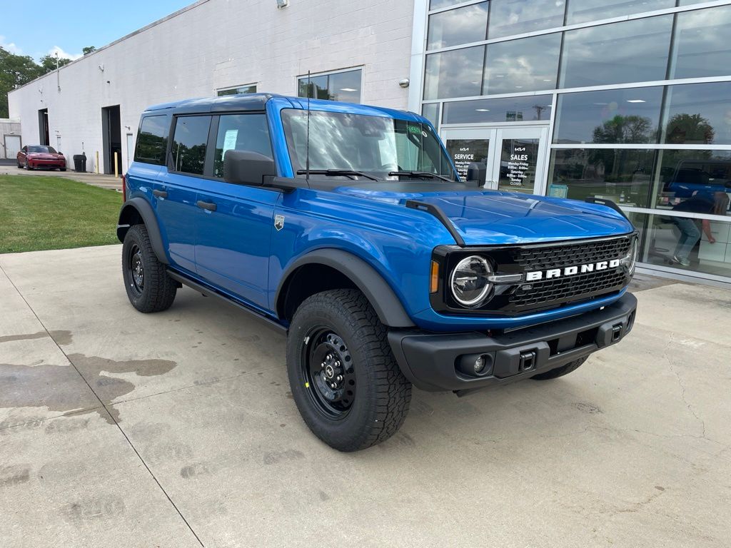 Velocity Blue Metallic 2026 Ford Bronco SUV / Crossover Four-Wheel Drive Automatic