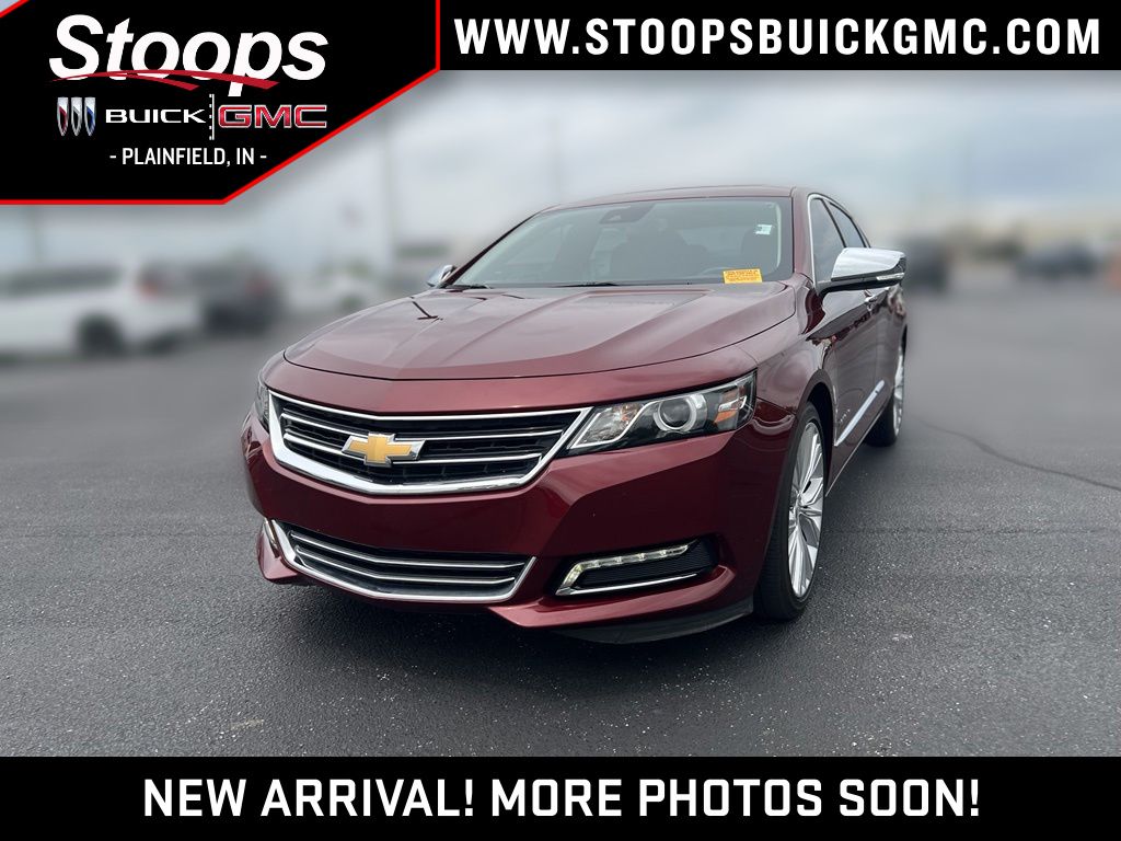Siren Red Tintcoat 2017 Chevrolet Impala Sedan Front-Wheel Drive 6-Speed Automatic Overdrive