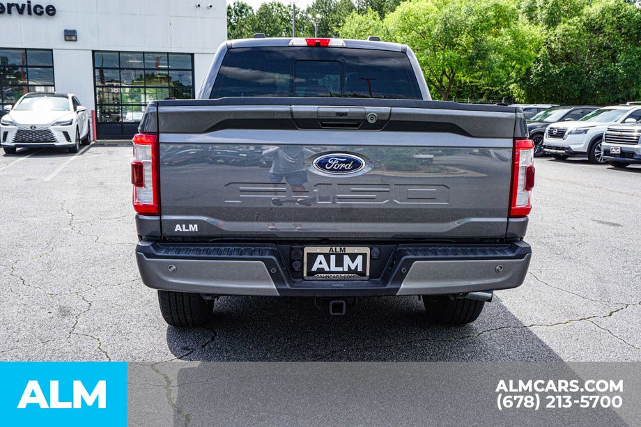 Used 2021 Gray Ford Lariat image 11