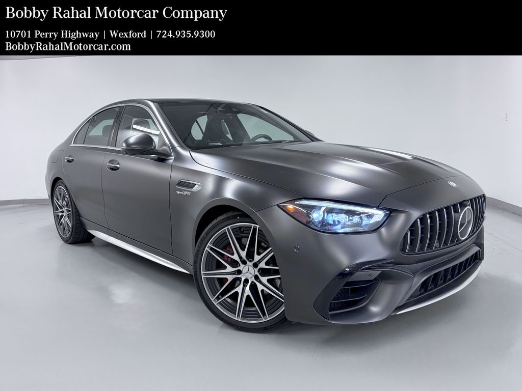 MANUFAKTUR Graphite Gray Magno 2024 Mercedes-Benz C-Class Sedan All-Wheel Drive 9-Speed Automatic