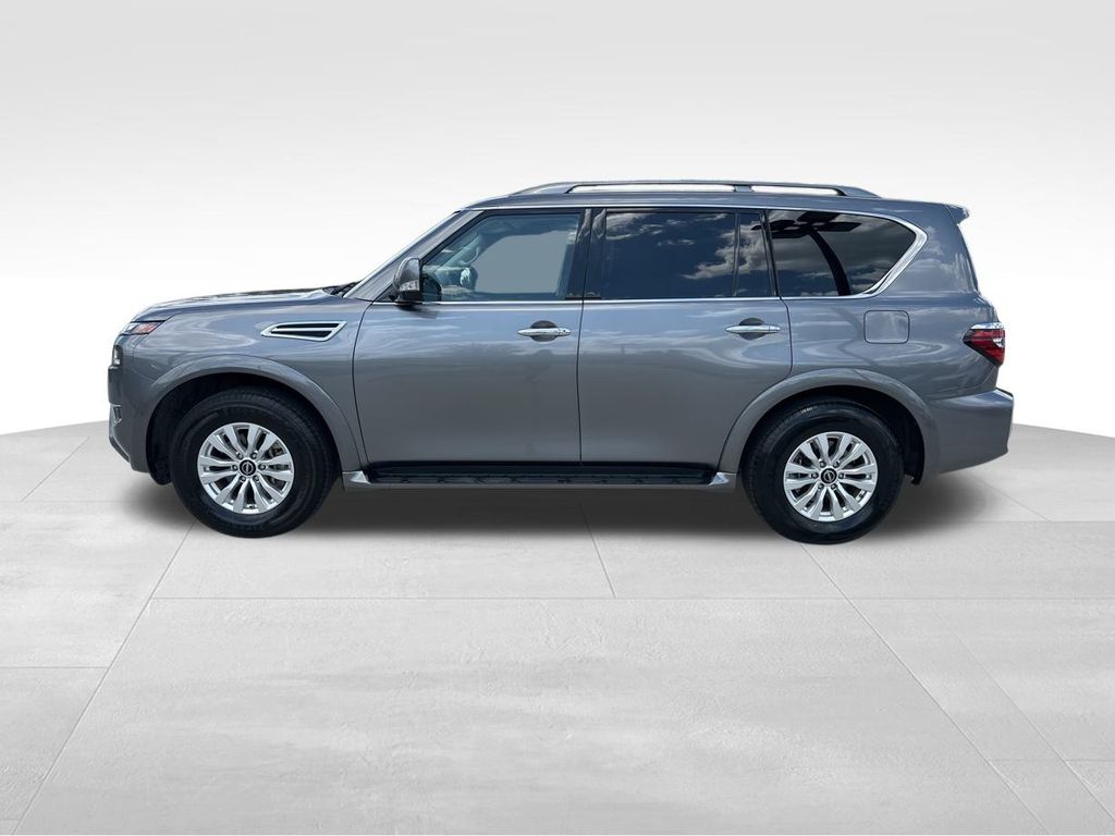 2023 Gun Metallic Nissan Armada SV RWD SUV