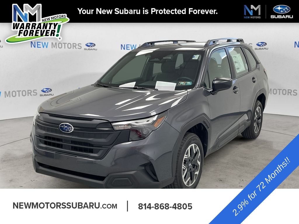 Gray 2026 Subaru Forester SUV / Crossover All-Wheel Drive Continuously Variable Transmission