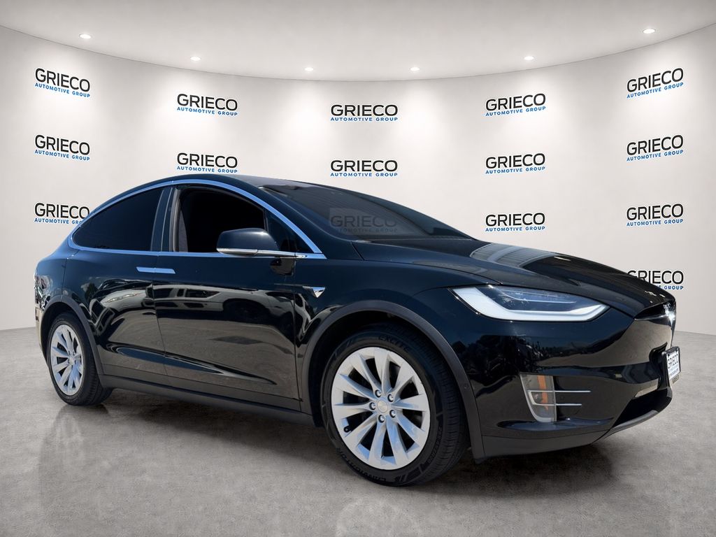 Solid Black 2020 Tesla Model X SUV / Crossover All-Wheel Drive 1-Speed Automatic