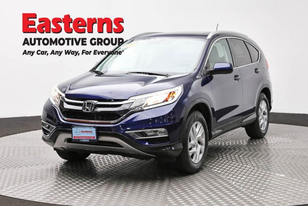 Blue 2015 Honda CR-V SUV / Crossover All-Wheel Drive Continuously Variable Transmission