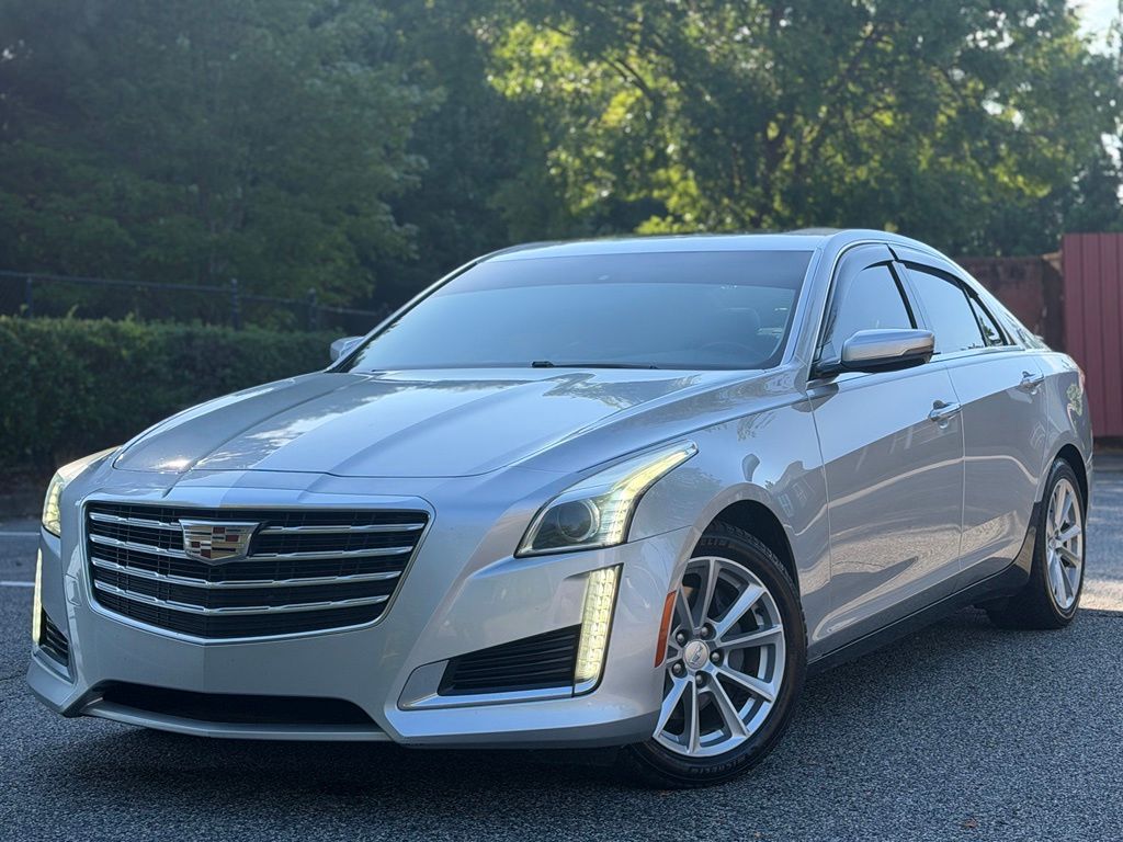 Radiant Silver Metallic 2019 Cadillac CTS Sedan Rear-Wheel Drive 8-Speed Automatic