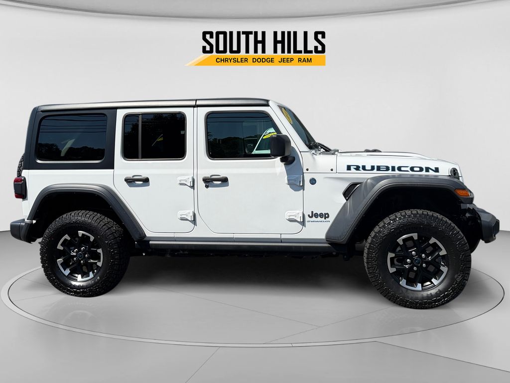 2024 Jeep Wrangler Rubicon 4xe White at Klick Lewis Buick Chevrolet