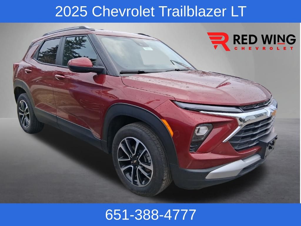 Red (Crimson Metallic) 2025 Chevrolet Trailblazer LT AWD SUV / Crossover Four-Wheel Drive 9-Speed Automatic