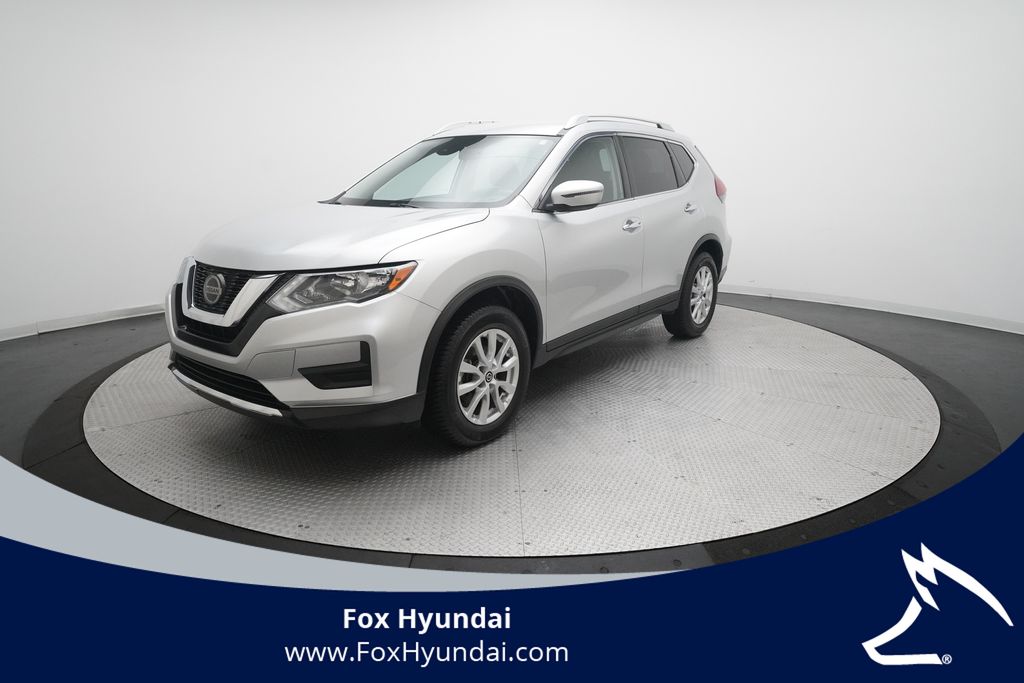 Brilliant Silver Metallic 2020 Nissan Rogue SUV / Crossover All-Wheel Drive Continuously Variable Transmission