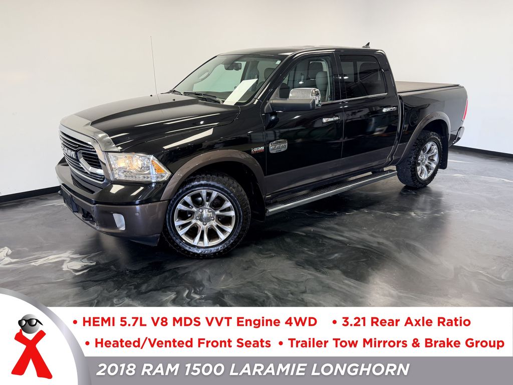  2018 RAM 1500 Laramie Longhorn Crew Cab 4WD   