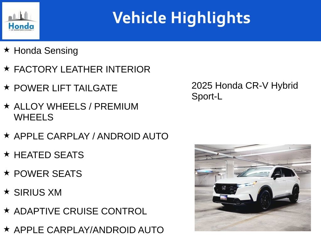 2025 Honda CR-V Hybrid Sport-L 7