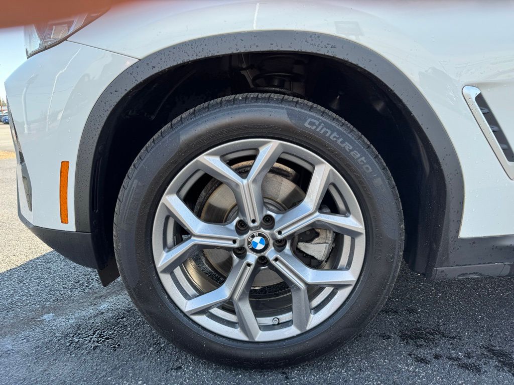 2023 BMW X3 xDrive30i White at Klick Lewis Buick Chevrolet