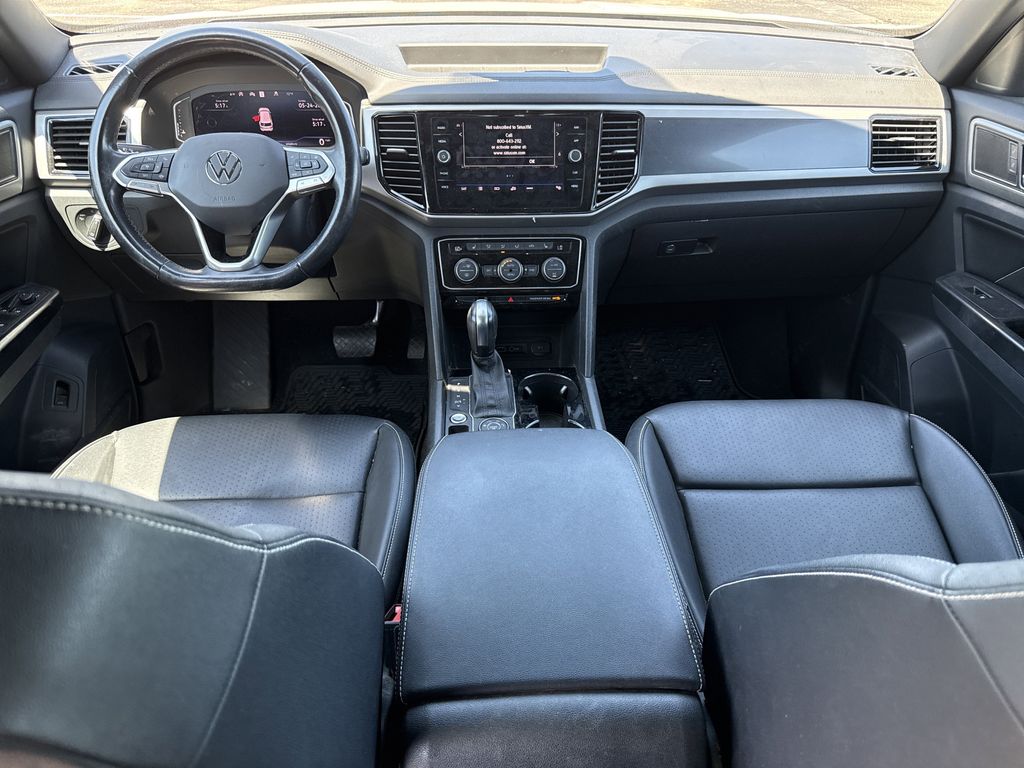 2020 Volkswagen Atlas Cross Sport 2.0T SEL White at DeMontrond Auto Country