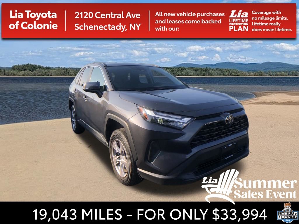 Magnetic Gray Metallic 2025 Toyota RAV4 SUV / Crossover All-Wheel Drive 8-Speed Automatic