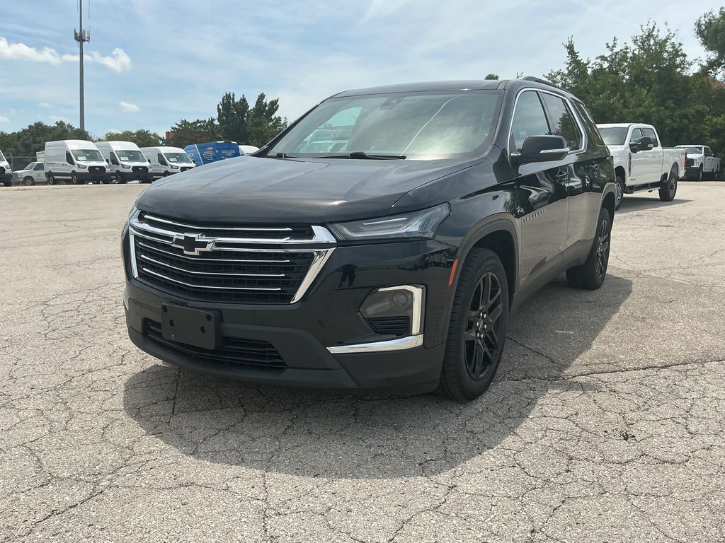 Mosaic Black Metallic 2023 Chevrolet Traverse SUV / Crossover Four-Wheel Drive 9-Speed Automatic