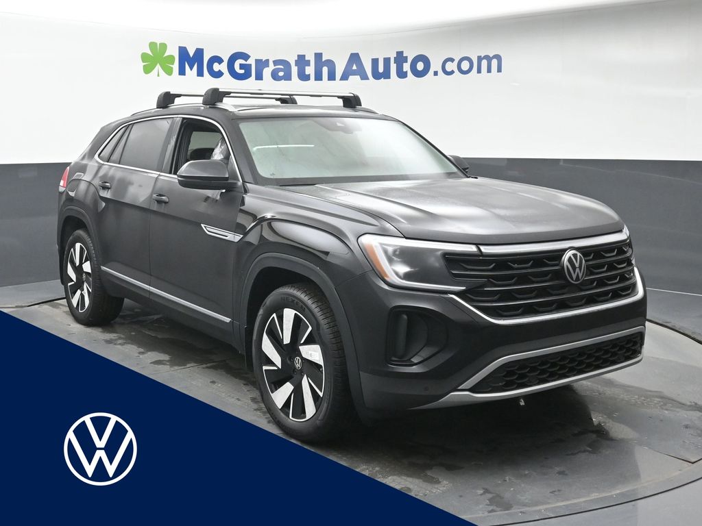 Deep Black Pearl 2026 Volkswagen Atlas Cross Sport SUV / Crossover All-Wheel Drive 8-Speed Automatic