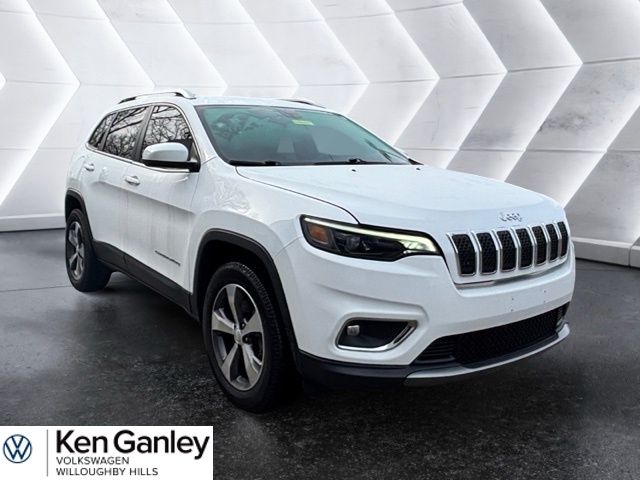 Bright White Clearcoat 2020 Jeep Cherokee Limited 4WD SUV / Crossover Four-Wheel Drive 9-Speed Automatic