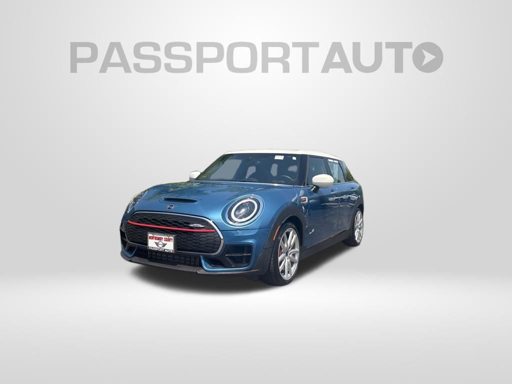 Island Blue Metallic 2022 MINI Cooper Clubman John Cooper Works ALL4 AWD Wagon All-Wheel Drive Automatic