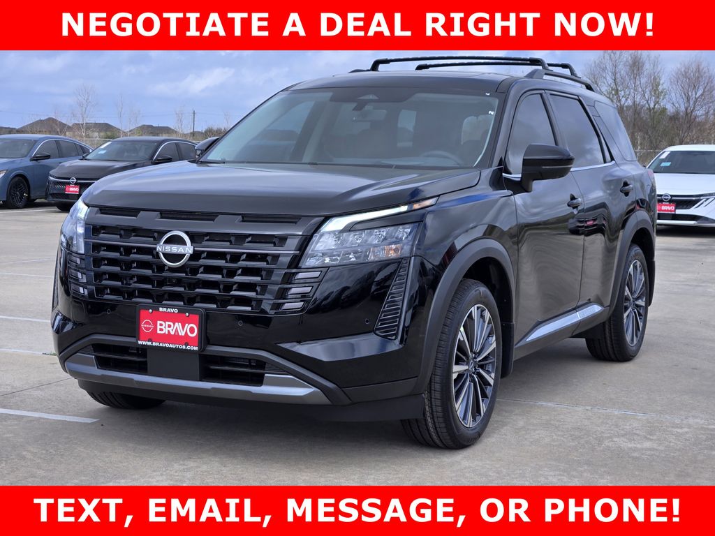 2026 Nissan Pathfinder Platinum Black at Bravo Nissan