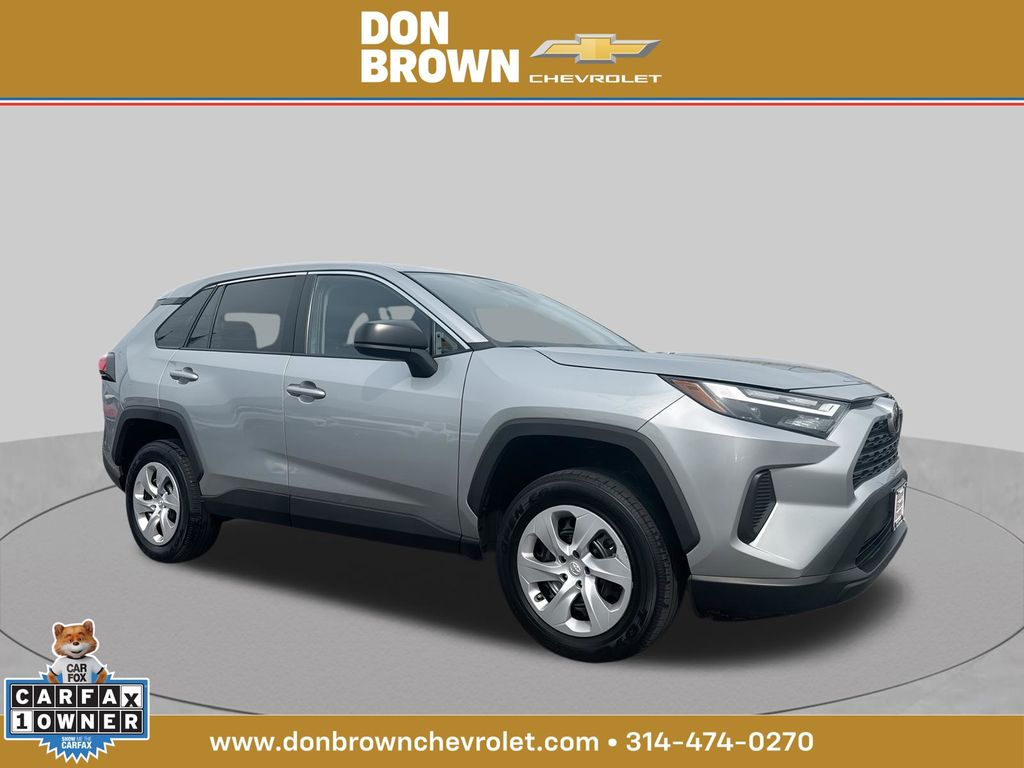Silver Sky Metallic 2025 Toyota RAV4 SUV / Crossover All-Wheel Drive 8-Speed Automatic