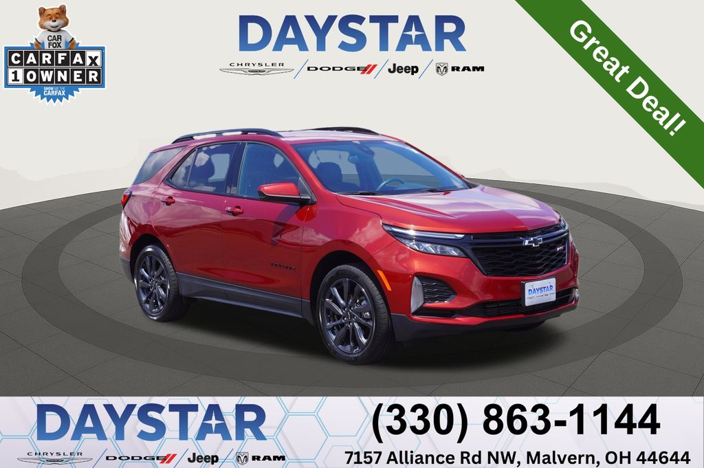 Radiant Red Tintcoat 2024 Chevrolet Equinox SUV / Crossover Four-Wheel Drive 6-Speed Automatic Overdrive