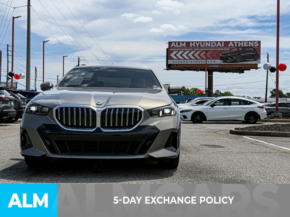 Used 2024 Gray Metallic BMW 530i image 3