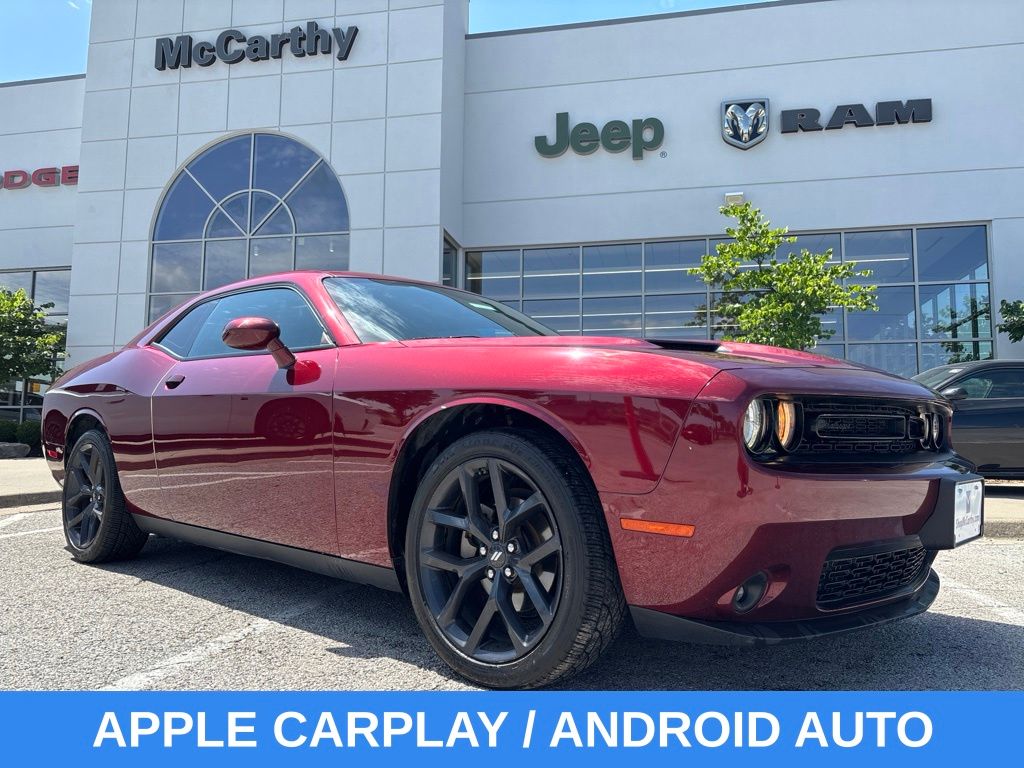 Red 2023 Dodge Challenger Coupe Rear-Wheel Drive 8-Speed Automatic