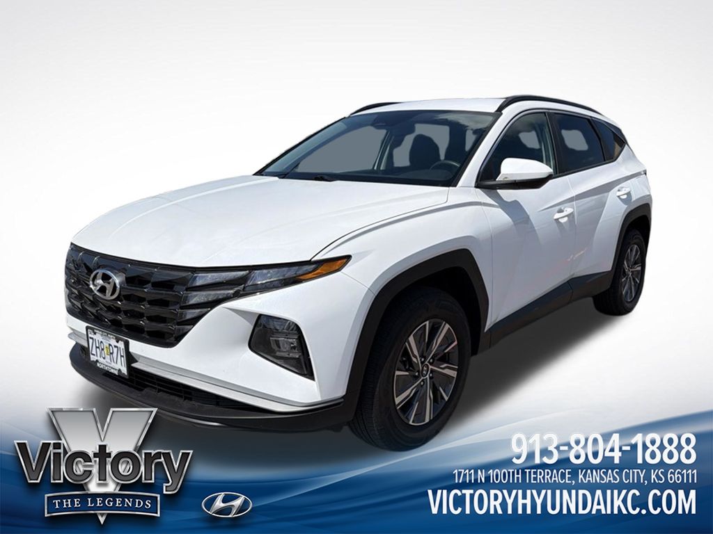 White Pearl 2024 Hyundai Tucson Hybrid SUV / Crossover All-Wheel Drive 6-Speed Automatic