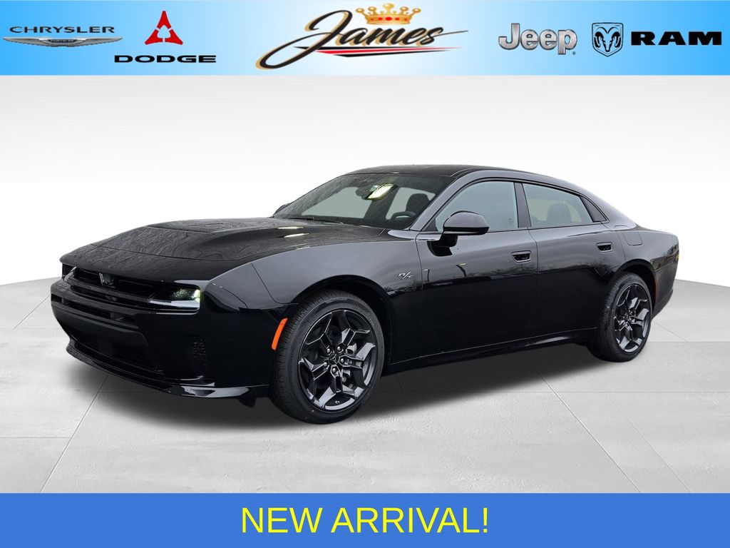 Diamond Black Crystal Pearlcoat 2026 Dodge Charger Sedan All-Wheel Drive 8-Speed Automatic