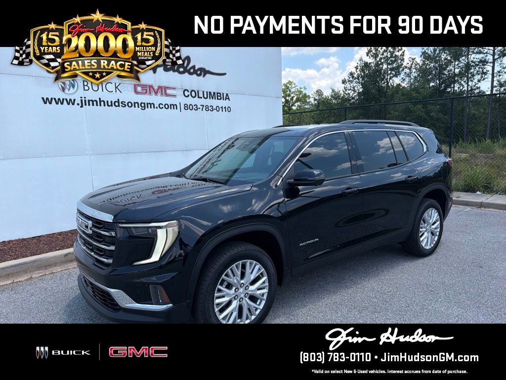 Black (Ebony Twilight Metallic) 2026 GMC Acadia Elevation FWD SUV / Crossover Front-Wheel Drive 8-Speed Automatic