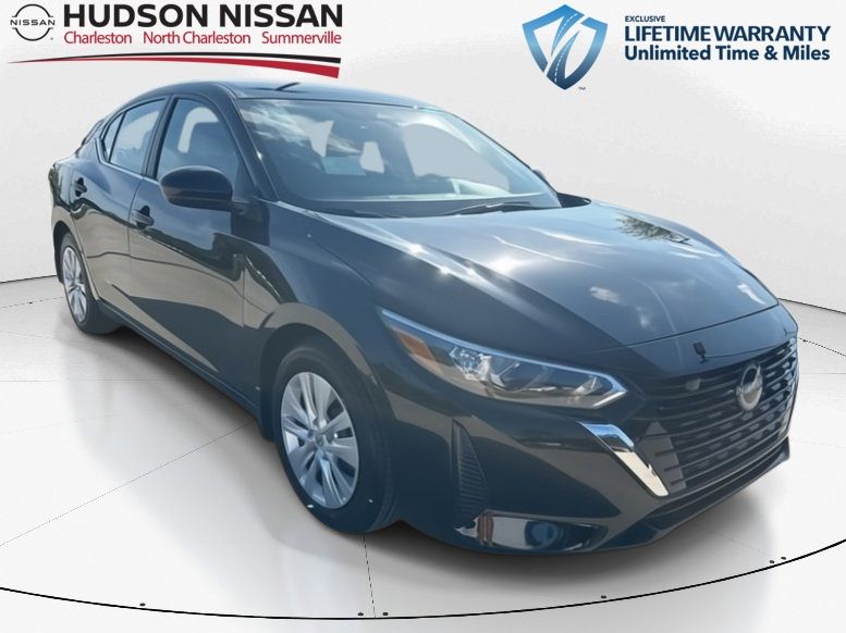 2025 Super Black Nissan Sentra S FWD Sedan