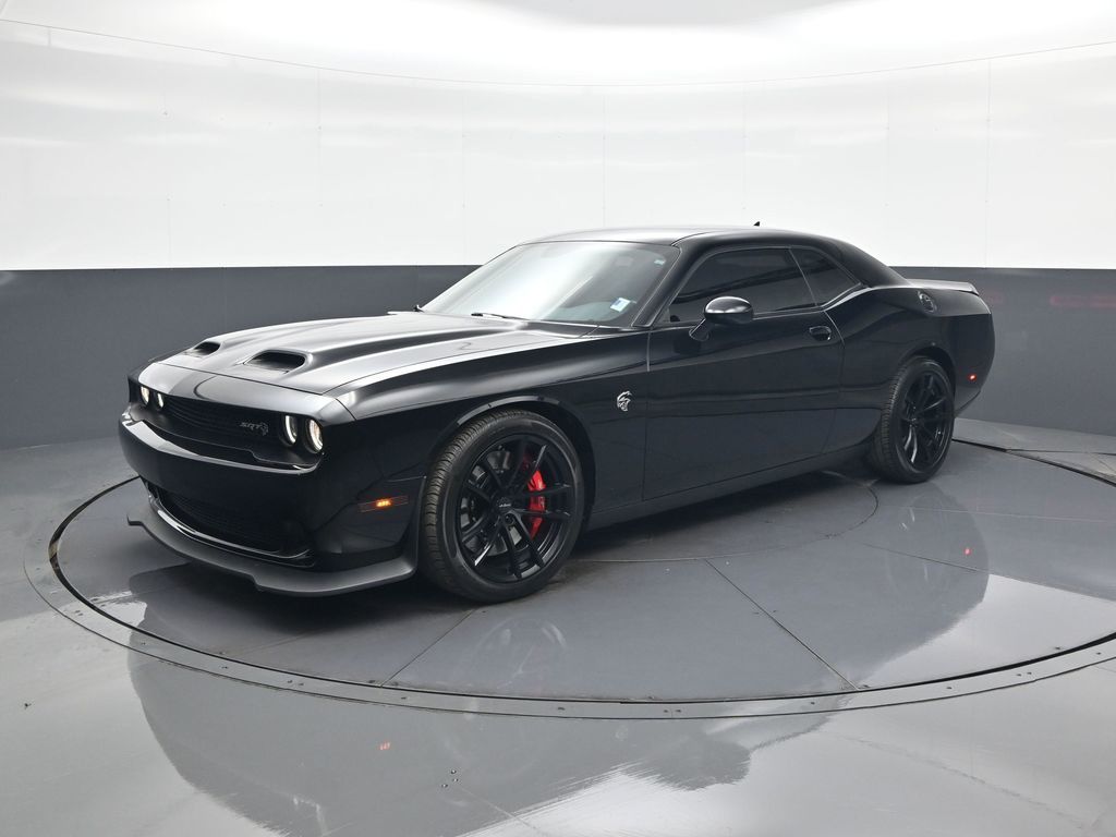 Pitch Black Clearcoat 2023 Dodge Challenger SRT Hellcat Jailbreak RWD Coupe Rear-Wheel Drive 8-Speed Automatic