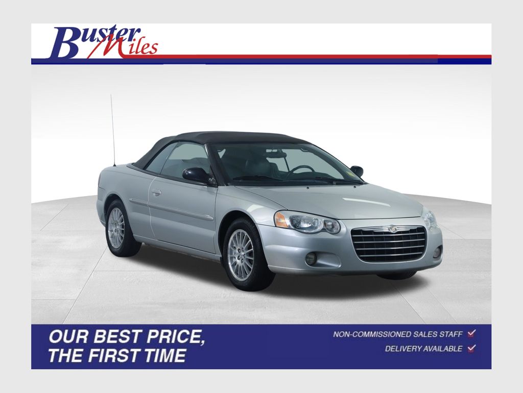 Bright Silver Metallic 2004 Chrysler Sebring Convertible Front-Wheel Drive 4-Speed Automatic