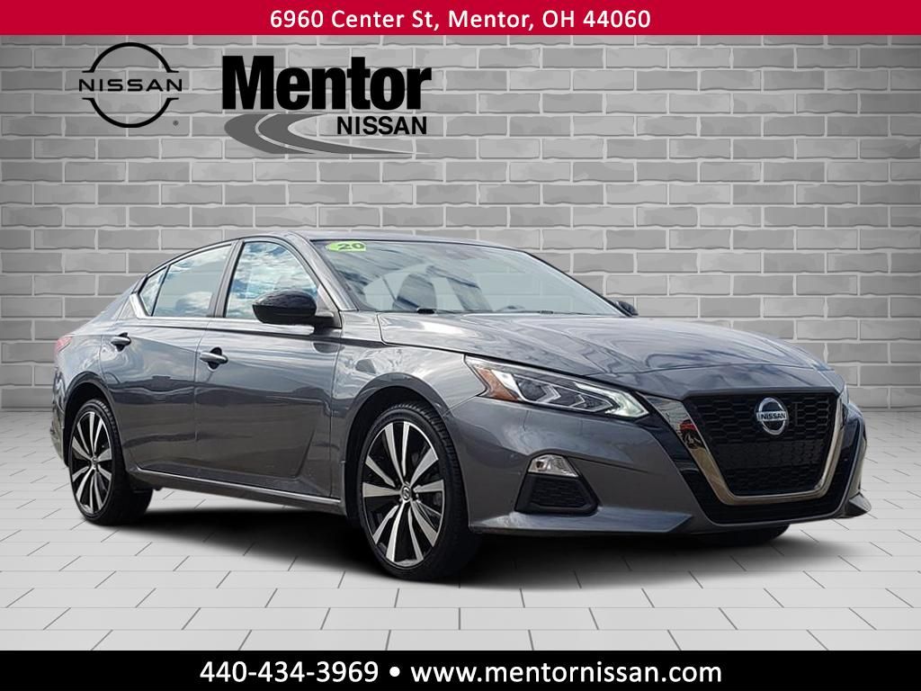 Gray (Gun Metallic) 2020 Nissan Altima 2.5 SR AWD Sedan All-Wheel Drive Continuously Variable Transmission