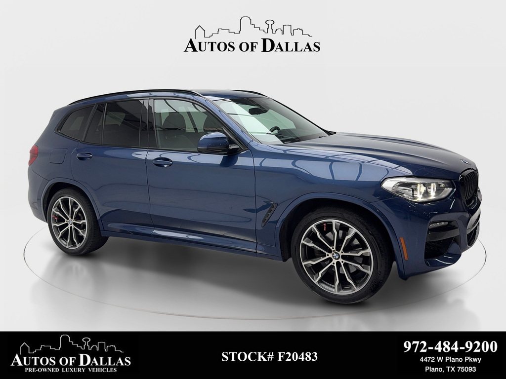 Phytonic Blue Metallic 2021 BMW X3 SUV / Crossover Rear-Wheel Drive 8-Speed Automatic