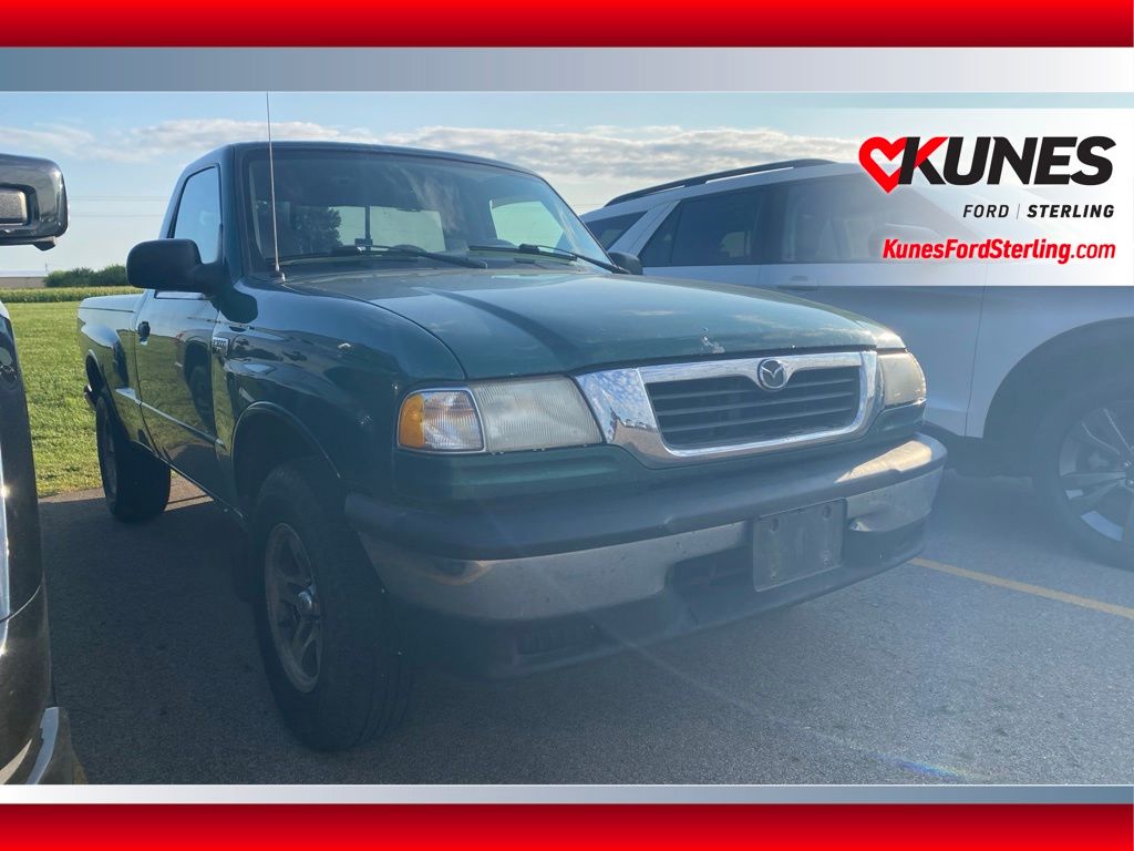Green 2000 Mazda B-Series Pickup Truck 4-Speed Automatic