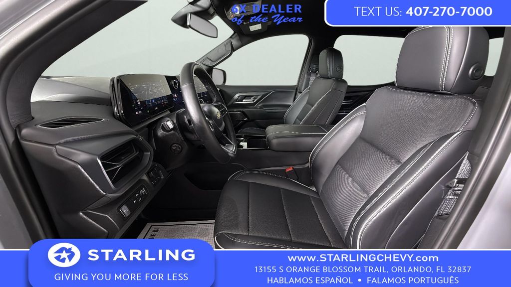 Slate Gray Metallic 2025 Chevrolet Silverado EV LT Crew Cab e4WD Pickup Truck All-Wheel Drive 1-Speed Automatic