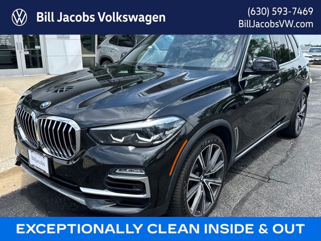 Jet Black 2021 BMW X5 SUV / Crossover All-Wheel Drive 8-Speed Automatic