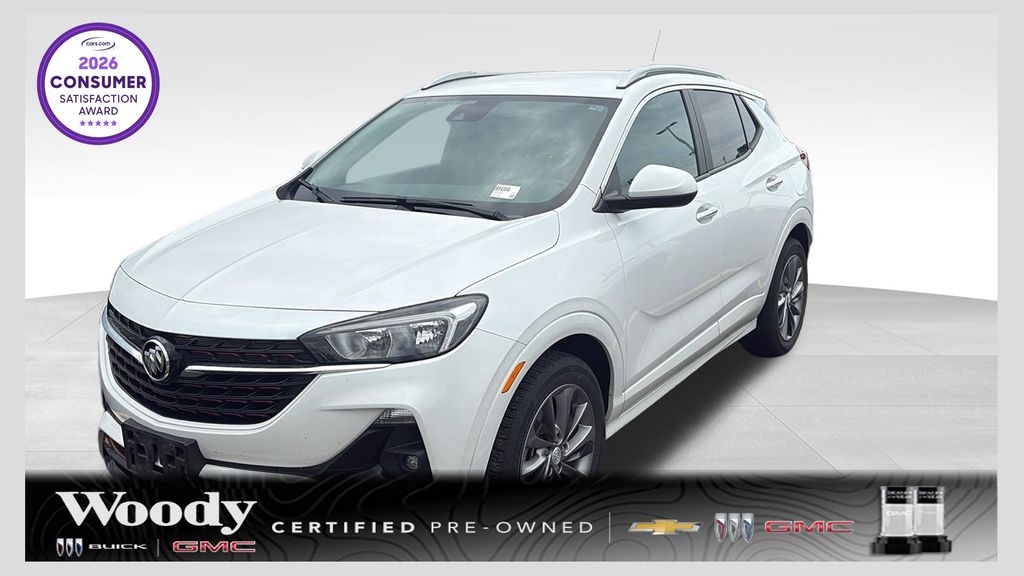 White Frost 2023 Buick Encore GX Select FWD SUV / Crossover Front-Wheel Drive Continuously Variable Transmission