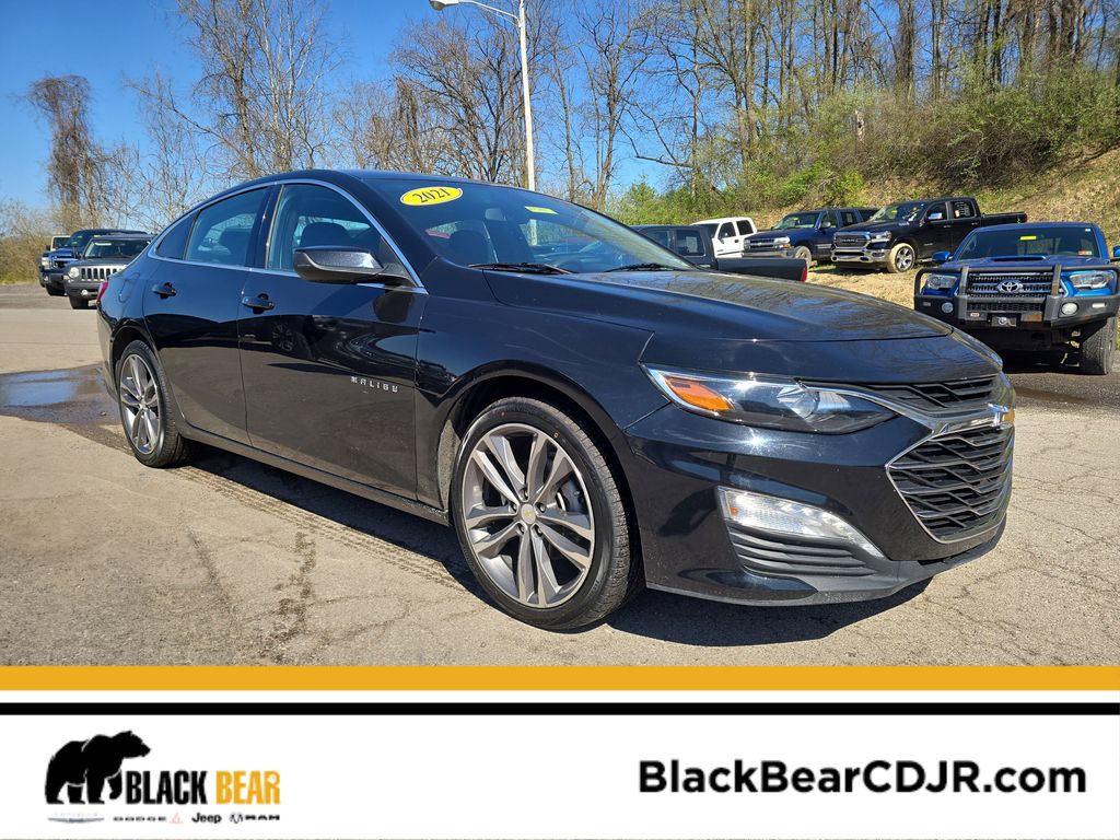 Mosaic Black Metallic 2021 Chevrolet Malibu LT FWD Sedan Front-Wheel Drive Continuously Variable Transmission