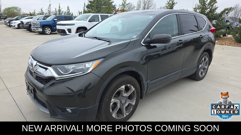 Crystal Black Pearl 2018 Honda CR-V EX AWD SUV / Crossover All-Wheel Drive Continuously Variable Transmission