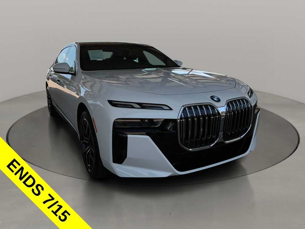 Alpine White 2023 BMW 7 Series Sedan All-Wheel Drive 8-Speed Automatic
